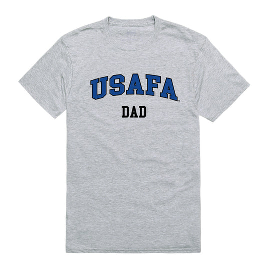 USAFA US Air Force Academy Falcons Dad Tee T-Shirt - Heather Grey, Small