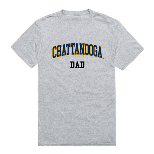 University of Tennessee at Chattanooga Mocs Dad Tee T-Shirt - Heather Grey, Small