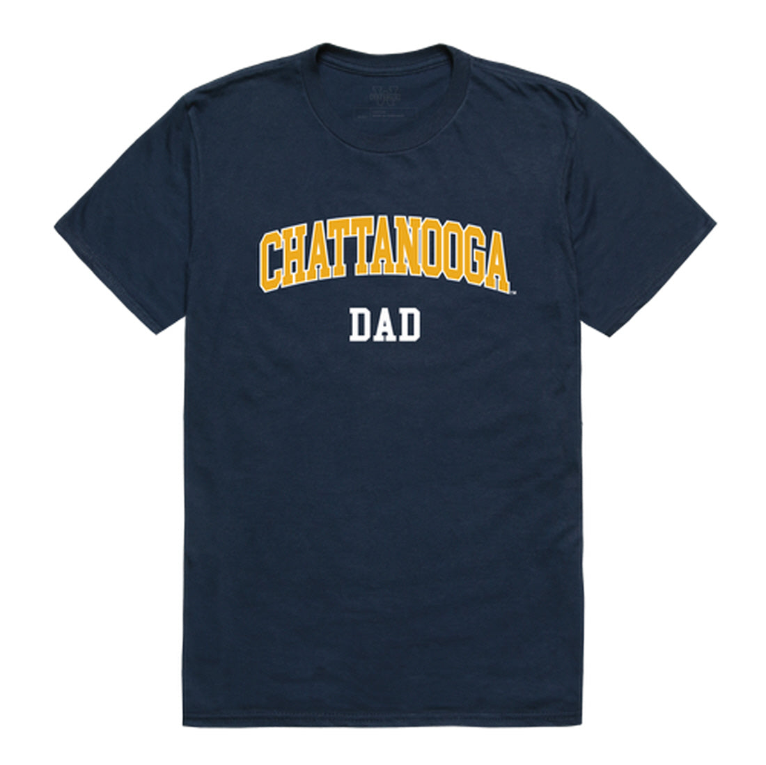 University of Tennessee at Chattanooga Mocs Dad Tee T-Shirt - Heather Grey, Small