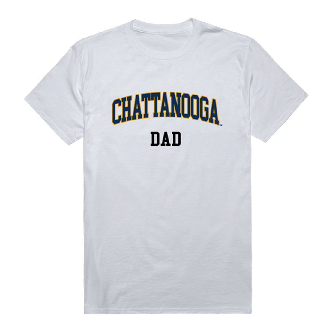 University of Tennessee at Chattanooga Mocs Dad Tee T-Shirt - Heather Grey, Small