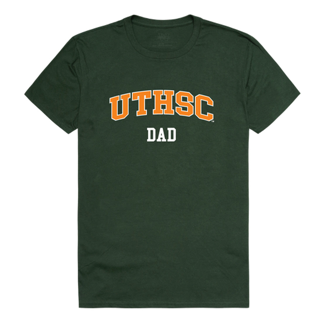 The University of Tennessee Health Science Center Dad Tee T-Shirt - Forest Green, Small