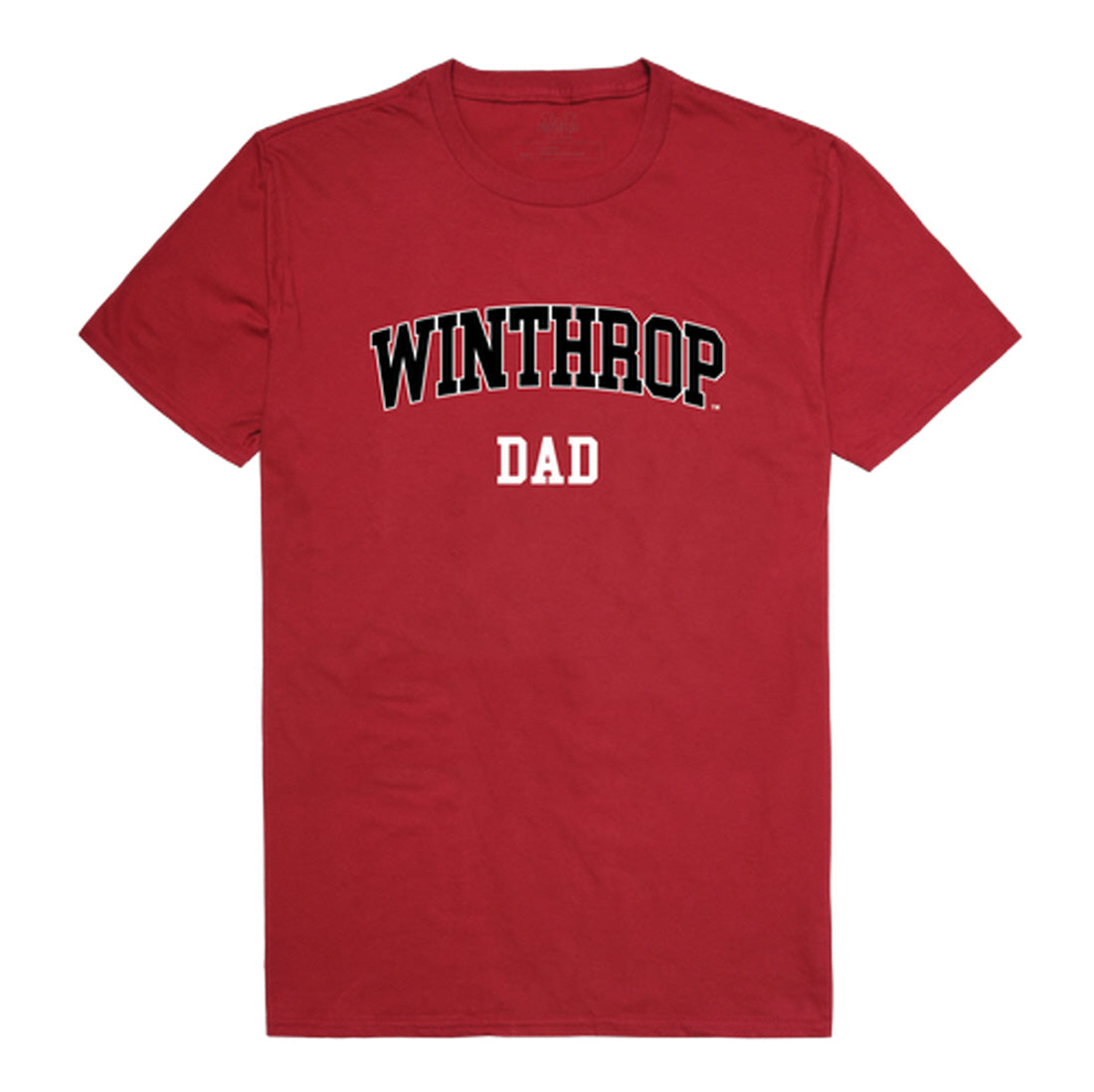 Winthrop University Eagles Dad Tee T-Shirt - Cardinal, Small