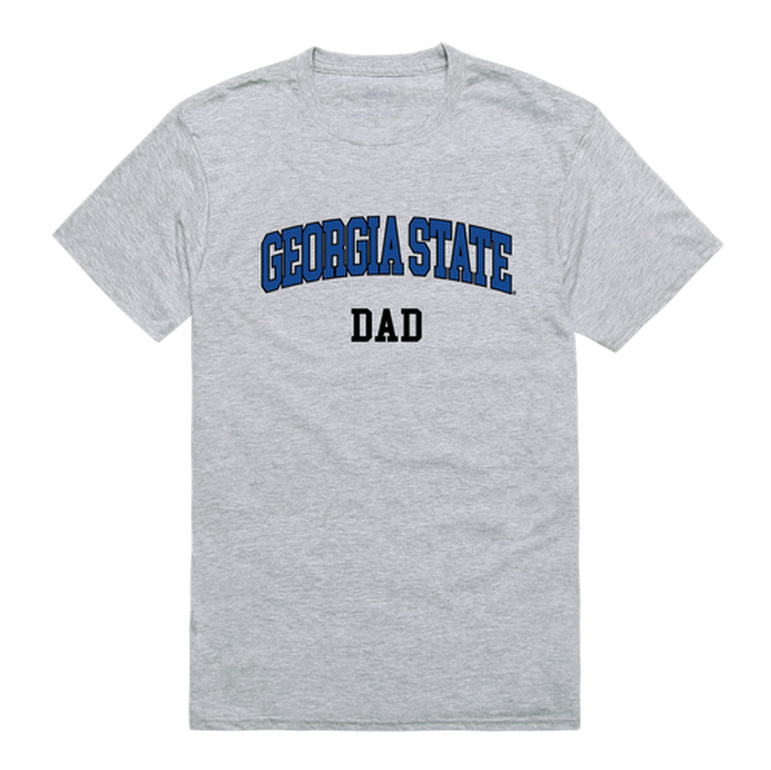 Georgia State University Panthers Dad Tee T-Shirt - Heather Grey, Small