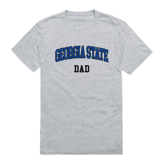 Georgia State University Panthers Dad Tee T-Shirt - Heather Grey, Small