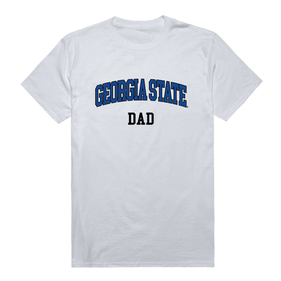 Georgia State University Panthers Dad Tee T-Shirt - Heather Grey, Small