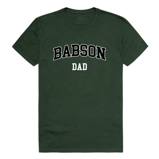 Babson College Beavers Dad Tee T-Shirt - Forest Green, Small