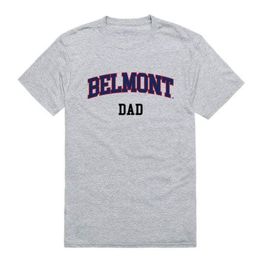 Belmont State University Bruins Dad Tee T-Shirt - Heather Grey, Small