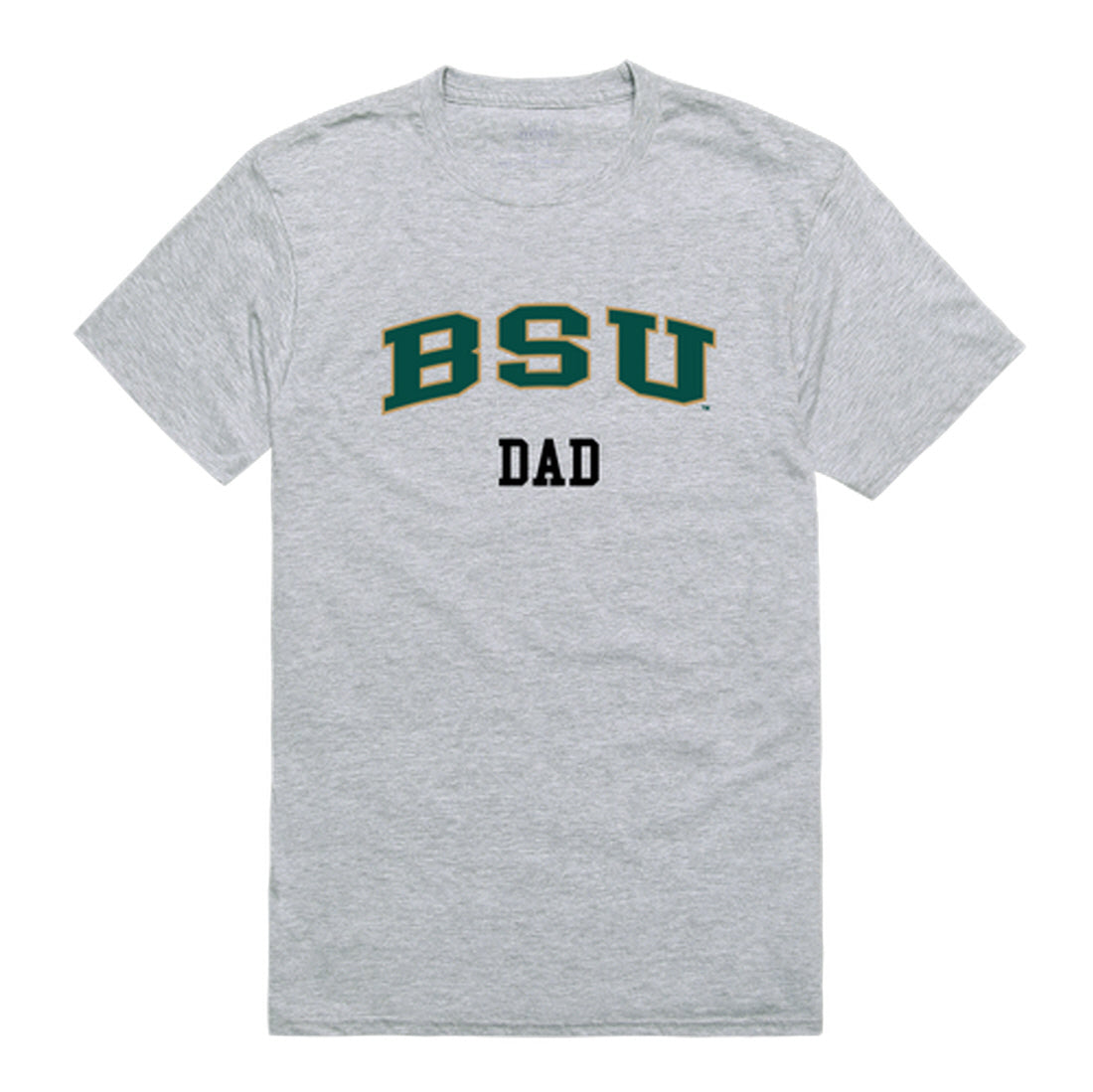 Bemidji State University Beavers Dad Tee T-Shirt - Forest Green, Small