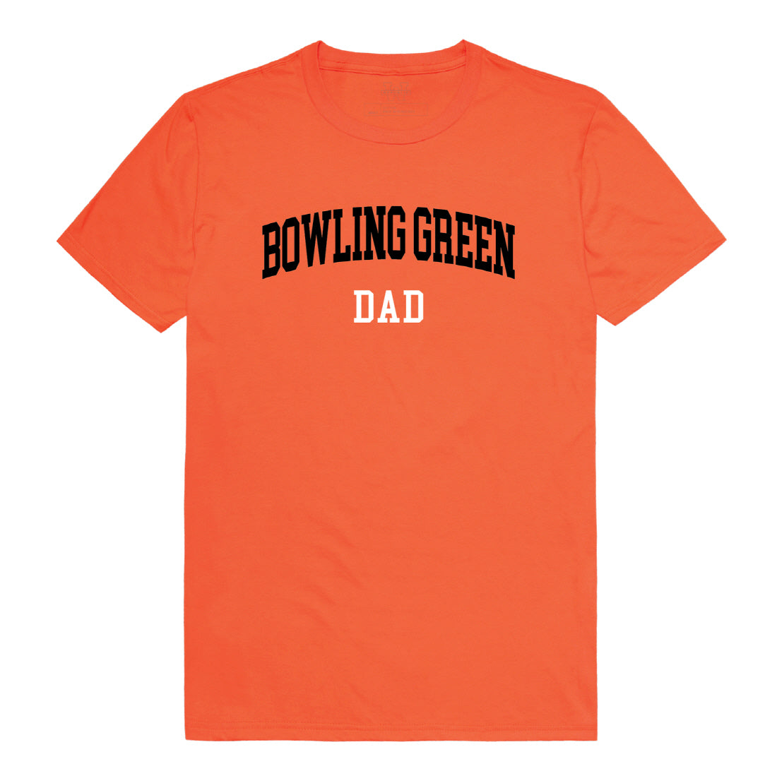 BGSU Bowling Green State University Falcons Dad Tee T-Shirt - Heather Grey, Small