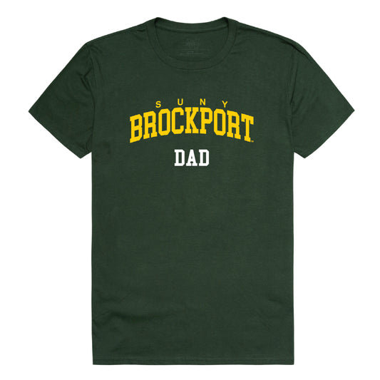 SUNY College at Brockport Golden Eagles Dad Tee T-Shirt - Forest Green, Small