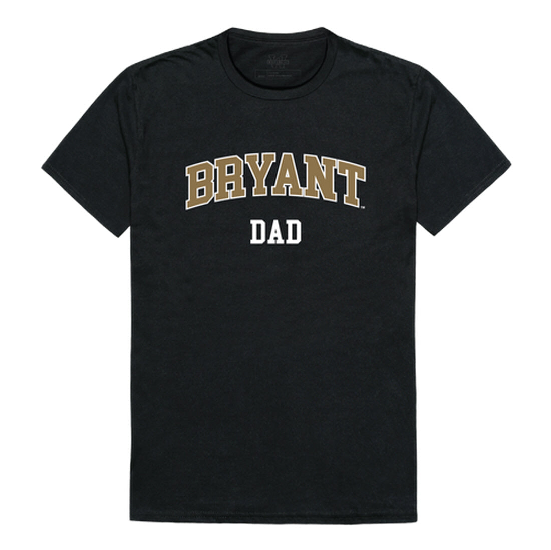 Bryant University Bulldogs Dad Tee T-Shirt - Black, Small