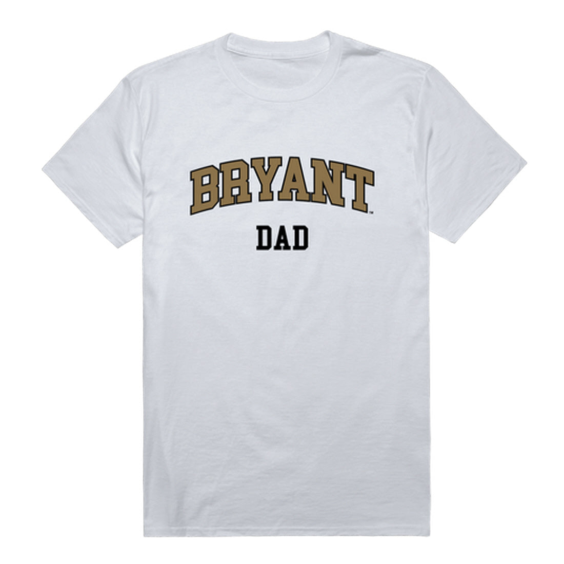 Bryant University Bulldogs Dad Tee T-Shirt - Black, Small