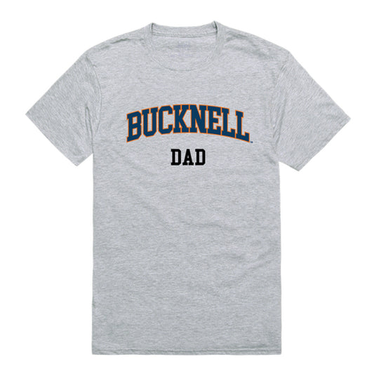 Bucknell University Bison Dad Tee T-Shirt - Heather Grey, Small