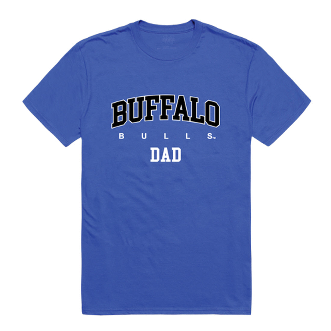 University at Buffalo Bulls Dad Tee T-Shirt - Heather Grey, Small