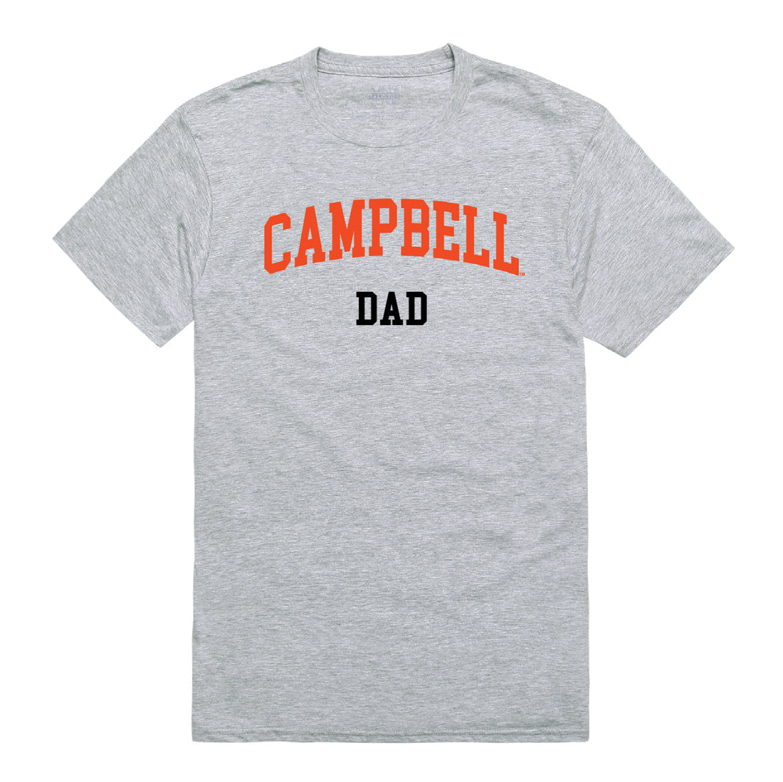 Campbell University Fighting Camels Dad Tee T-Shirt - Heather Grey, Small