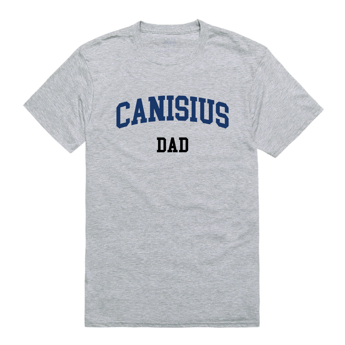 Canisius College Golden Griffins Dad Tee T-Shirt - Heather Grey, Small