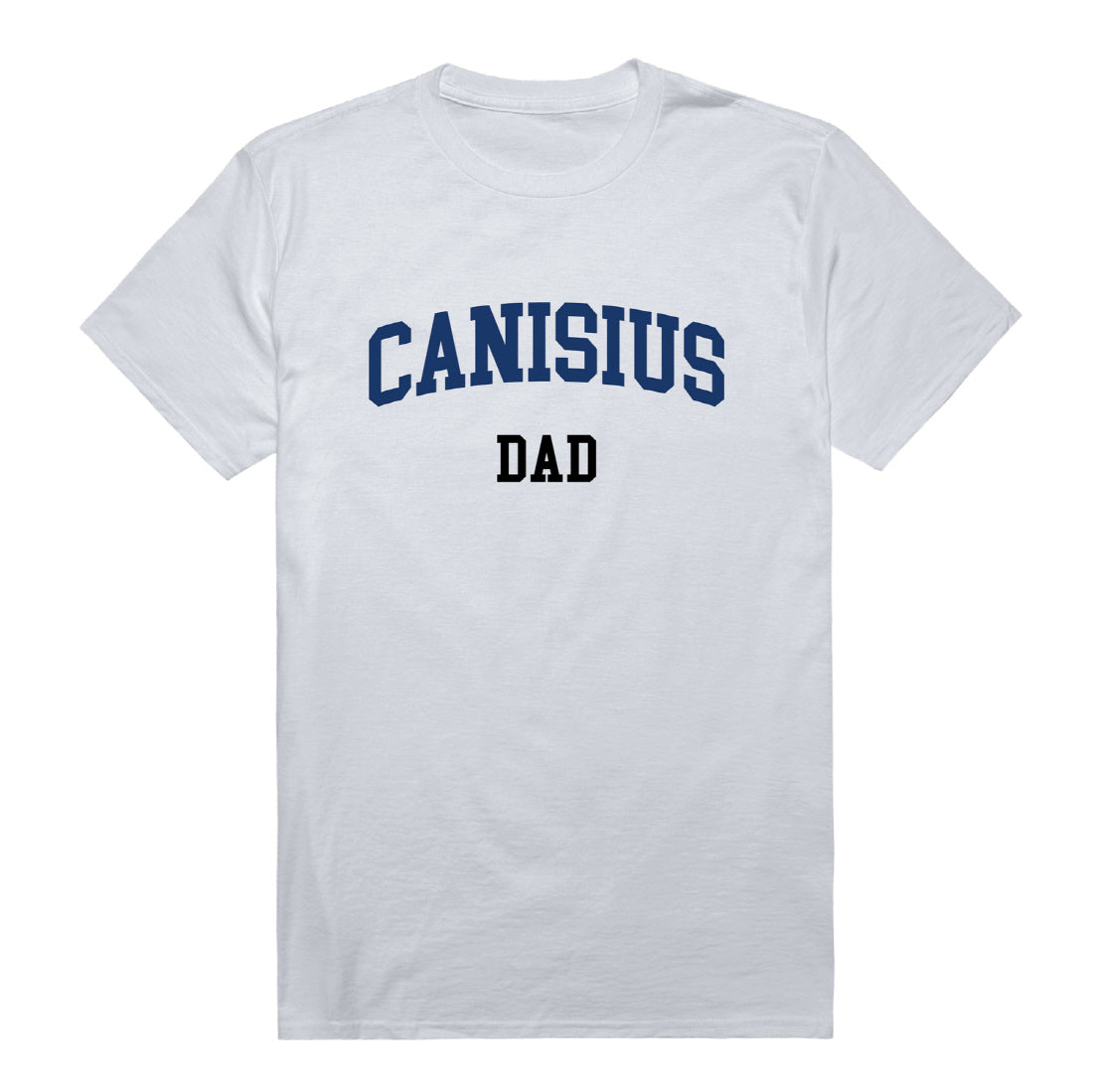 Canisius College Golden Griffins Dad Tee T-Shirt - Heather Grey, Small