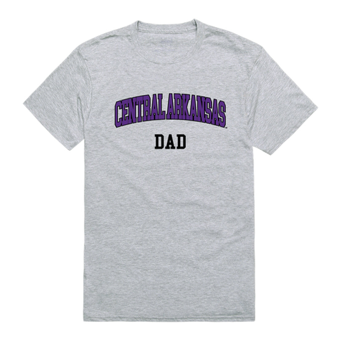 University of Central Arkansas Bears Dad Tee T-Shirt - Heather Grey, Small