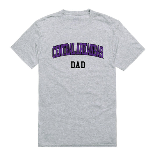 University of Central Arkansas Bears Dad Tee T-Shirt - Heather Grey, Small