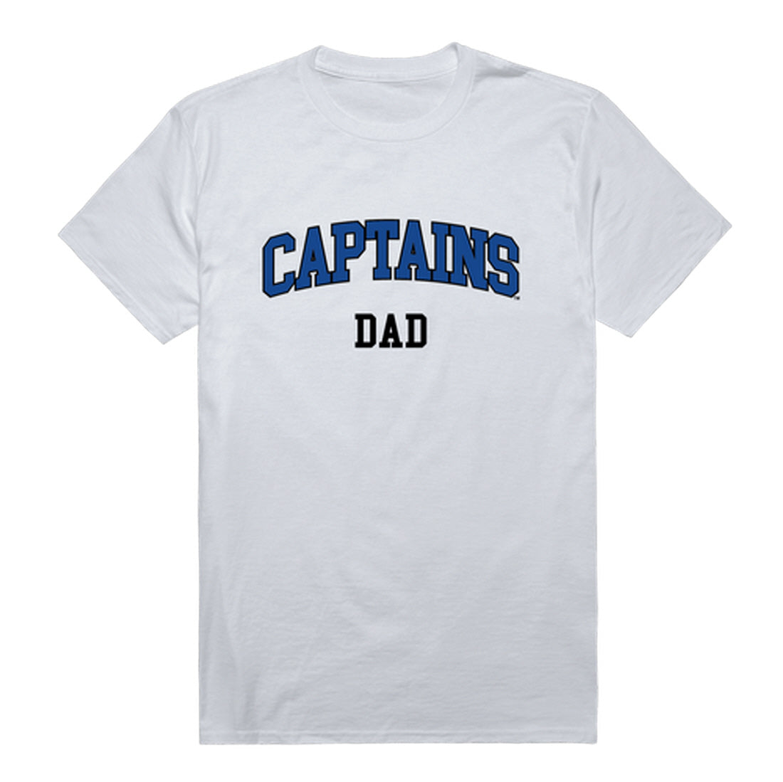 CNU Christopher Newport University Captains Dad Tee T-Shirt - White, Small