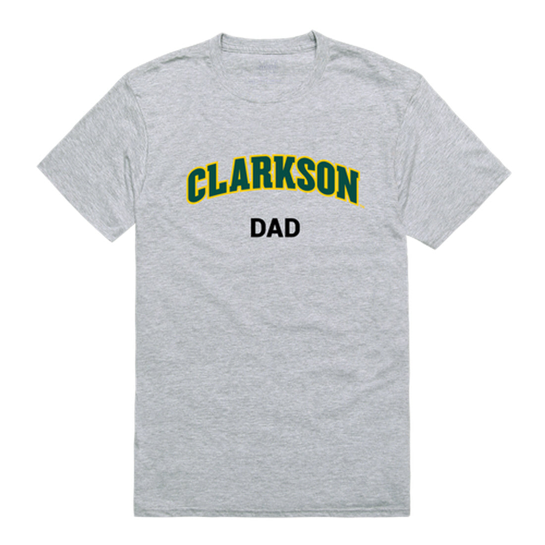 Clarkson University Golden Knights Dad Tee T-Shirt - Forest Green, Small