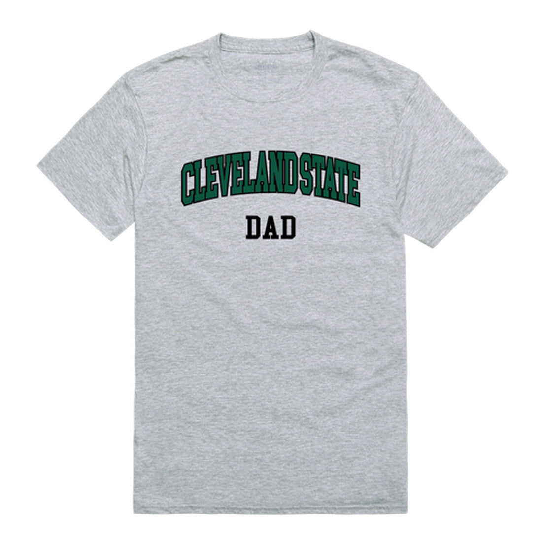 Cleveland State University Vikings Dad Tee T-Shirt - Forest Green, Small