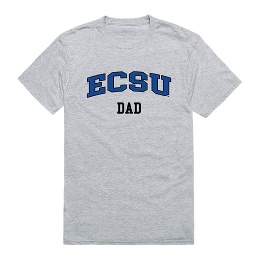 Elizabeth City State University Vikings Dad Tee T-Shirt - Heather Grey, Small