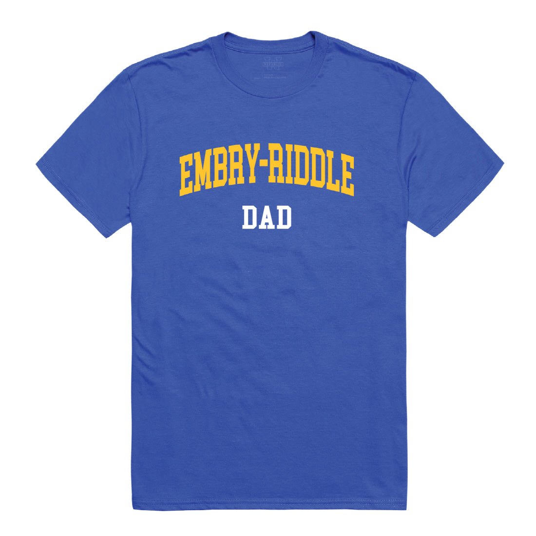 ERAU Embry–Riddle Aeronautical University Eagles Dad Tee T-Shirt - Heather Grey, Small