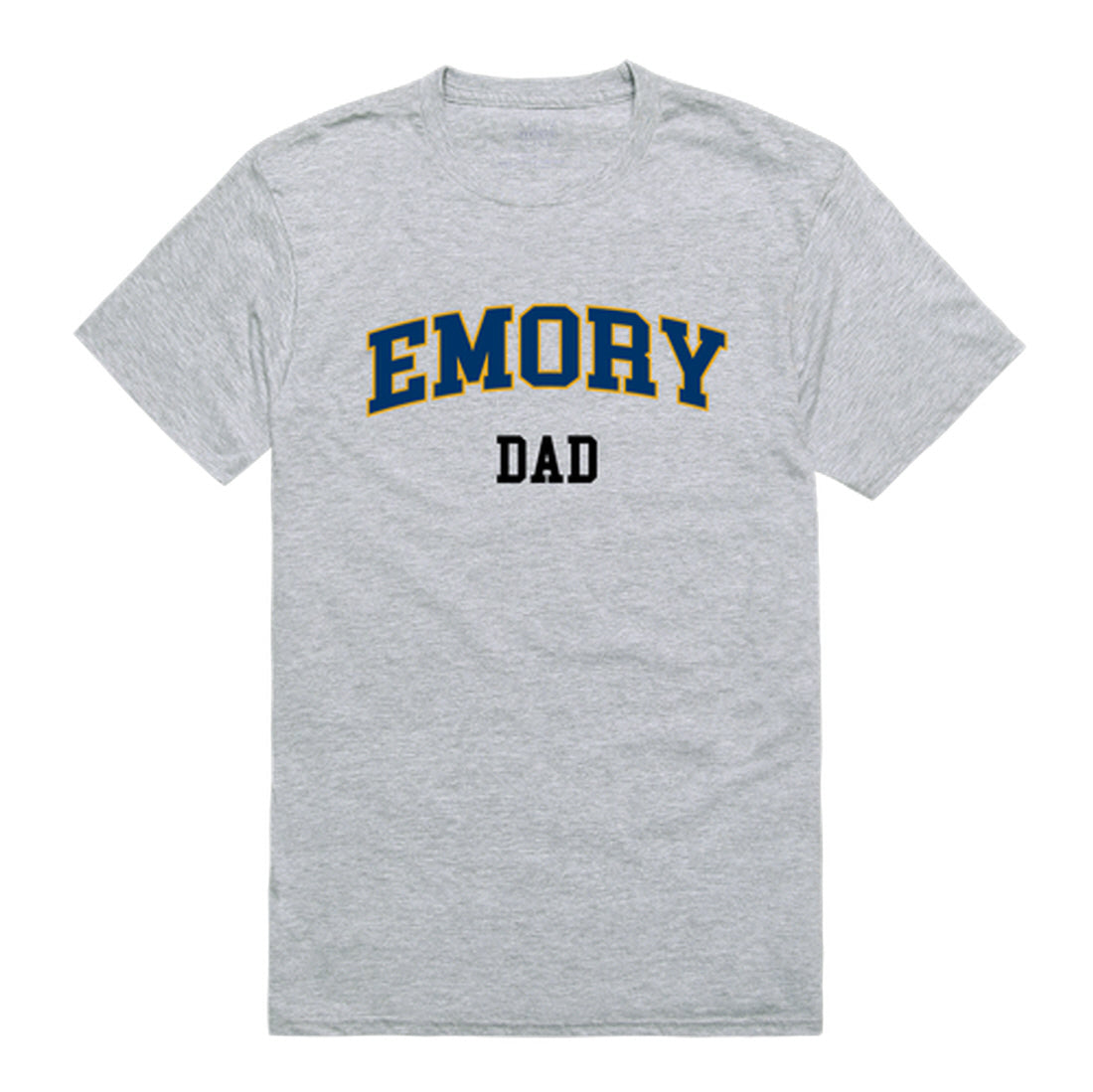 Emory University Eagles Dad Tee T-Shirt - Heather Grey, Small