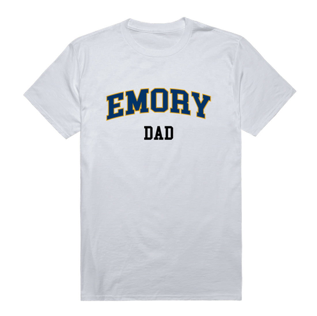 Emory University Eagles Dad Tee T-Shirt - Heather Grey, Small