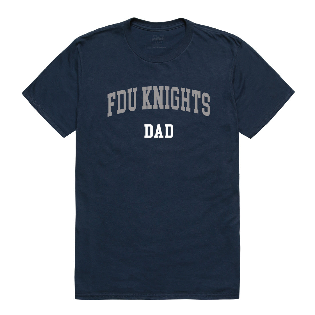 Fairleigh Dickinson University Dad Tee T-Shirt - Heather Grey, Small