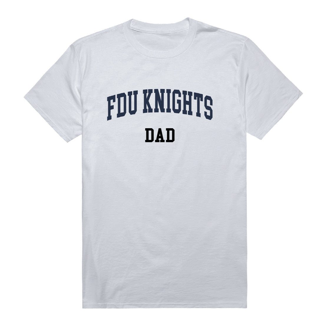 Fairleigh Dickinson University Dad Tee T-Shirt - Heather Grey, Small