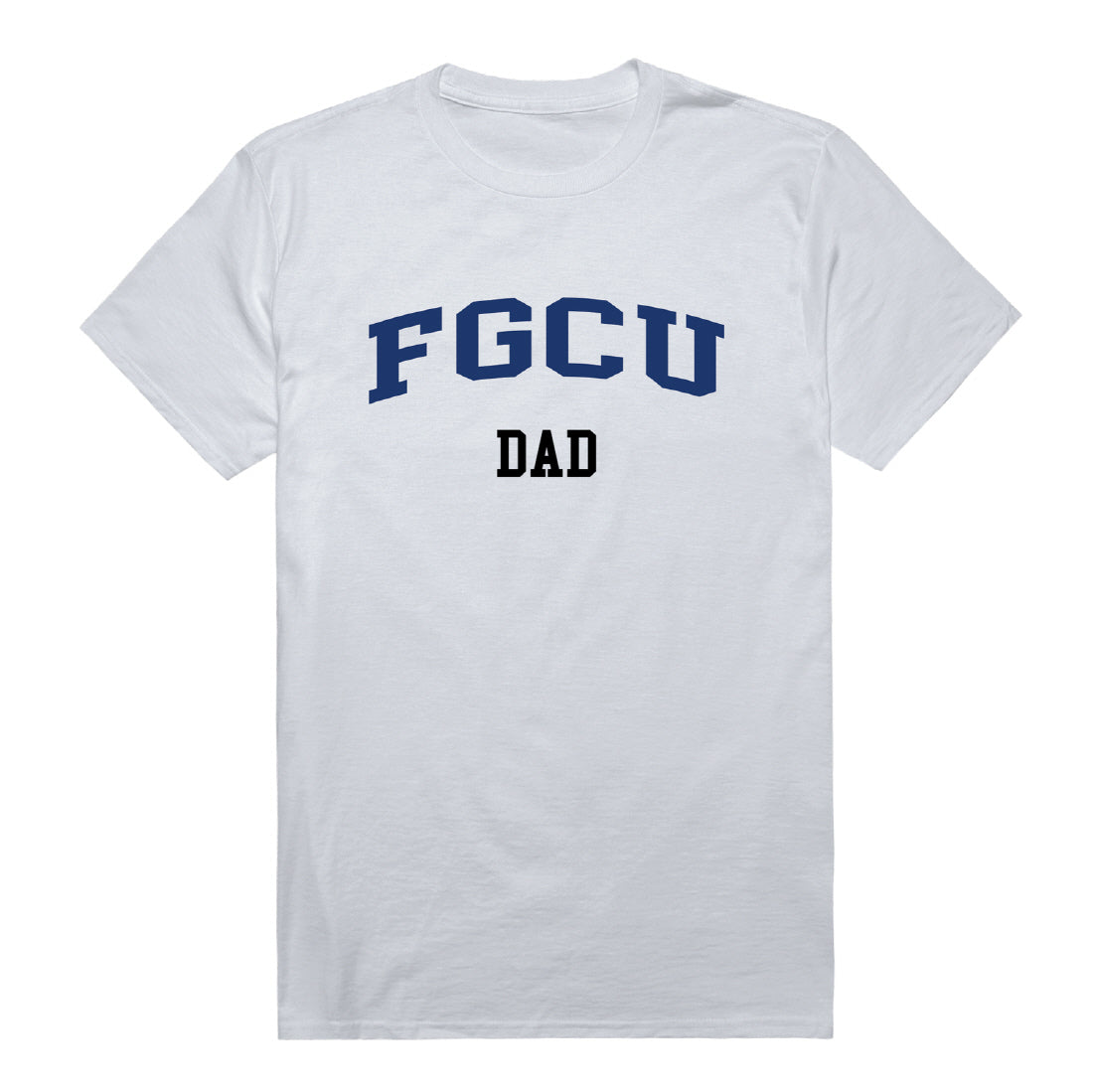 Florida Gulf Coast University Eagles Dad Tee T-Shirt - Heather Grey, Small