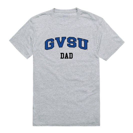 Grand Valley State University Lakers Dad Tee T-Shirt - Heather Grey, Small