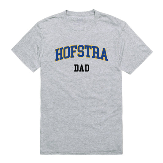 Hofstra University Pride Dad Tee T-Shirt - Heather Grey, Small