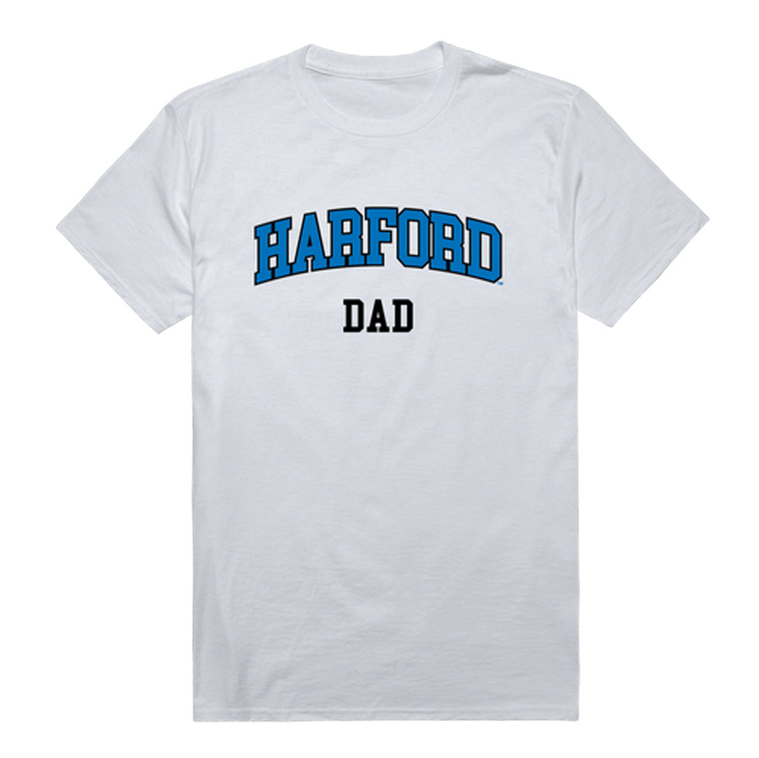 Harford Community College Owls Dad Tee T-Shirt - Heather Grey, Small