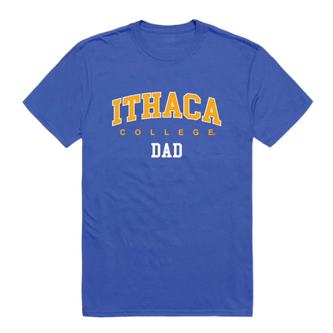 Ithaca College Bombers Dad Tee T-Shirt - Heather Grey, Small