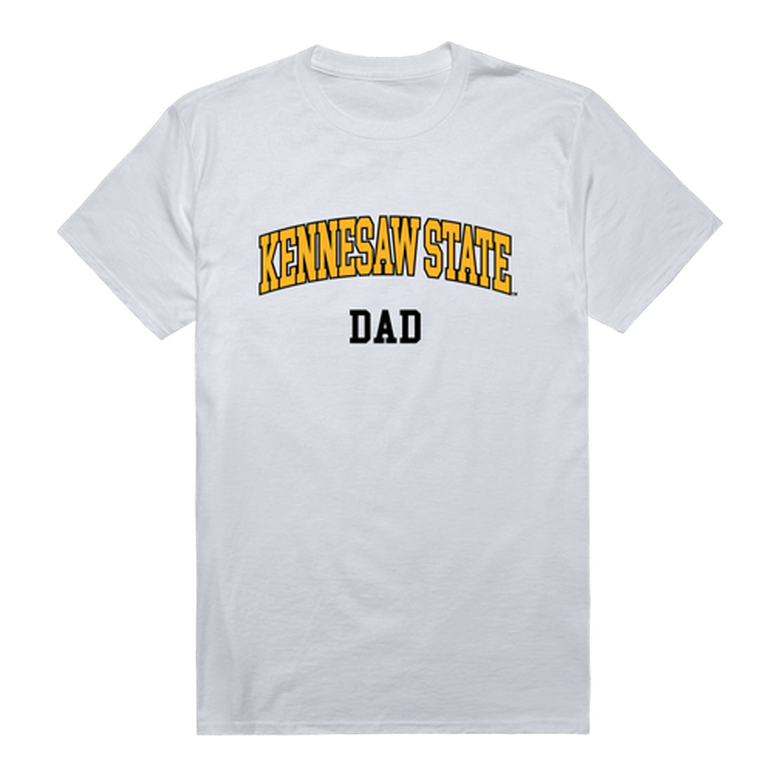 Kennesaw State University Owls Dad Tee T-Shirt - Black, Small