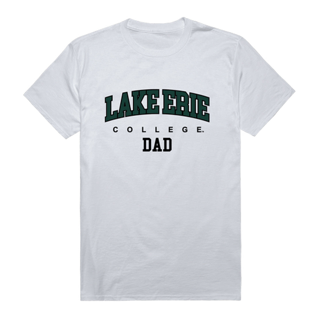 Lake Erie College Storm Dad Tee T-Shirt - Forest Green, Small