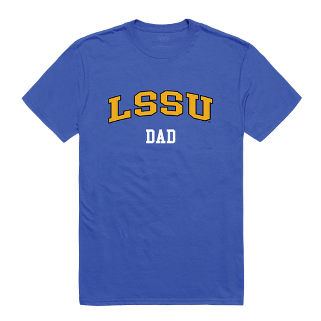 Lake Superior State University Lakers Dad Tee T-Shirt - Heather Grey, Small