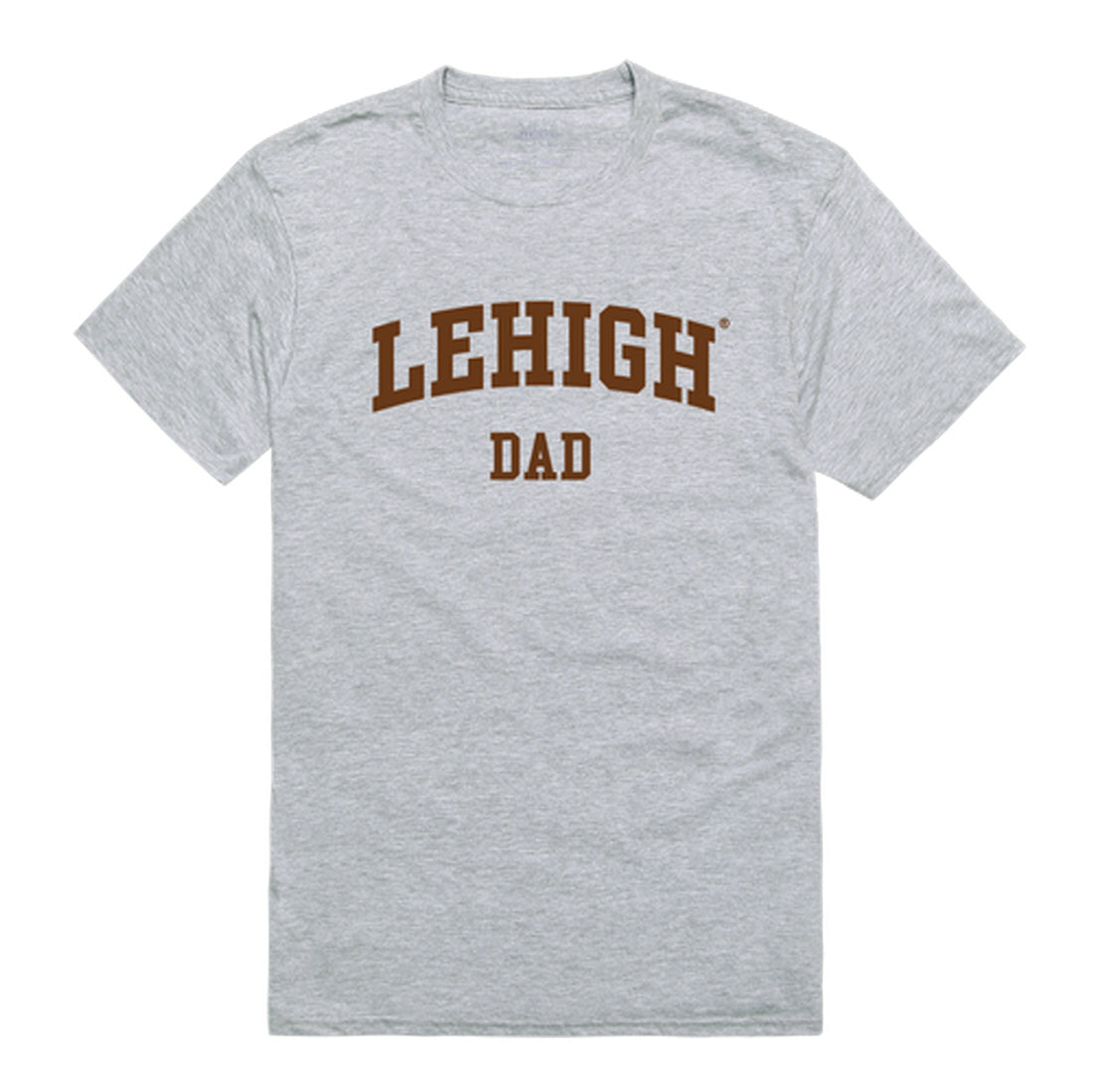 Lehigh University Mountain Hawks Dad Tee T-Shirt - Brown, Small