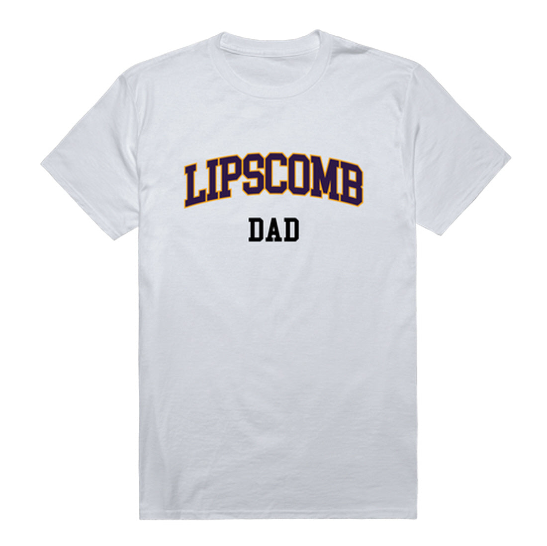 Lipscomb University Bisons Dad Tee T-Shirt - Heather Grey, Small