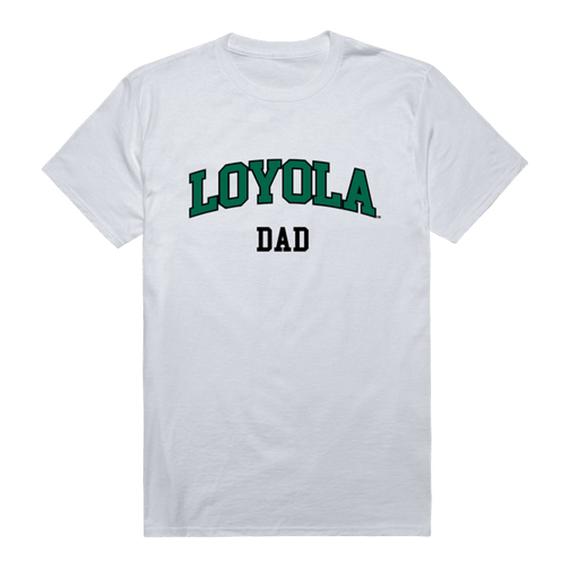 Loyola University Maryland Dad Tee T-Shirt - Forest Green, Small