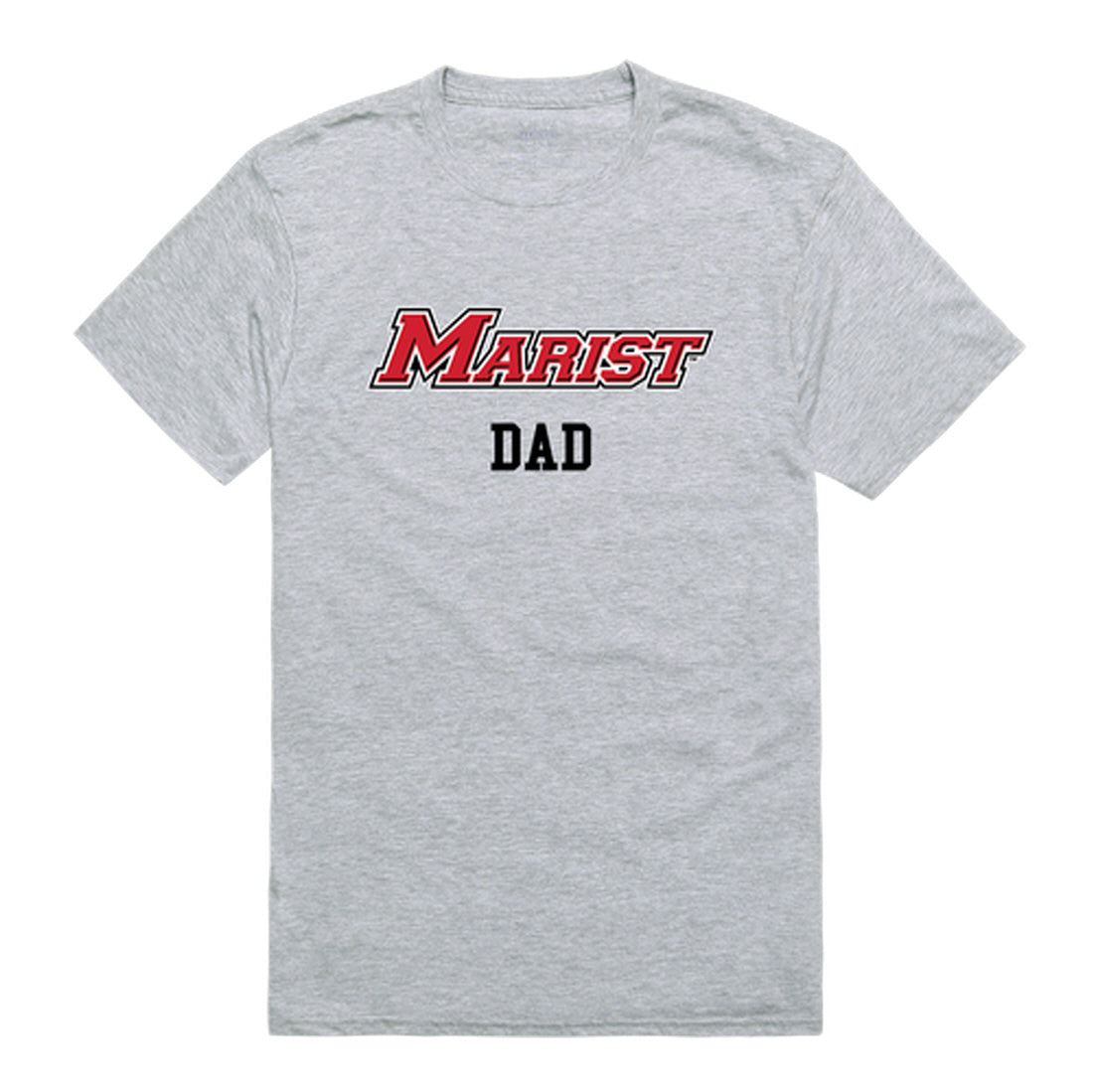 Marist College Dad Tee T-Shirt - Heather Grey, Small