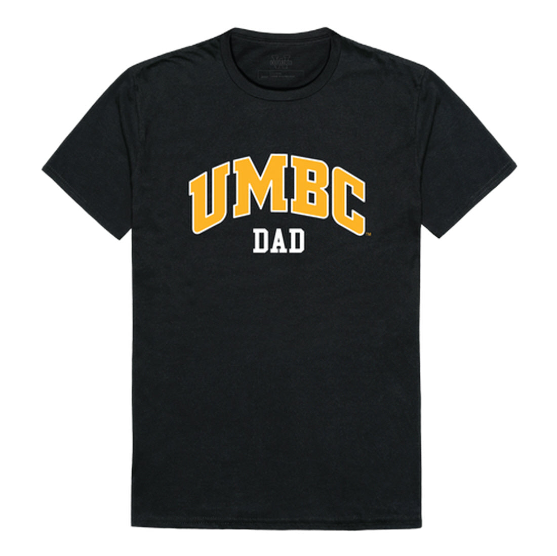 UMBC University of Maryland Baltimore Dad Tee T-Shirt - Black, Small