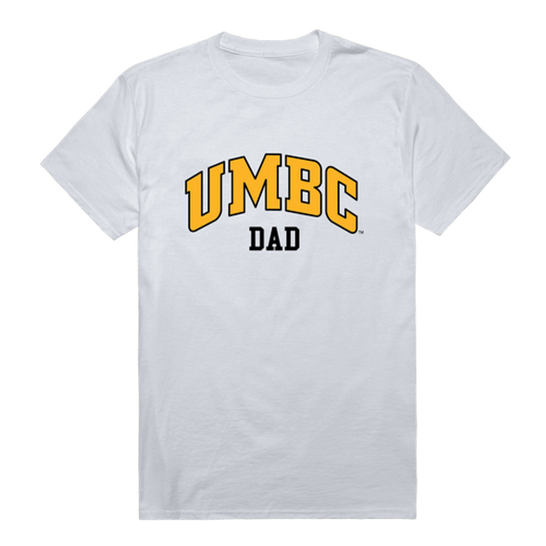 UMBC University of Maryland Baltimore Dad Tee T-Shirt - Black, Small