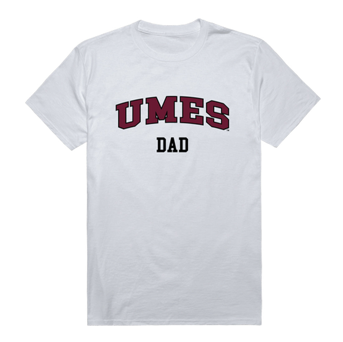 University of Maryland Eastern Shore Hawks Dad Tee T-Shirt - Heather Grey, Small