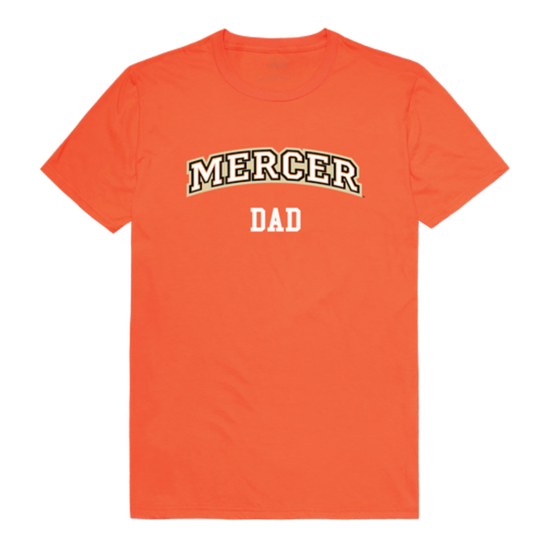 Mercer University Bears Dad Tee T-Shirt - Heather Grey, Small