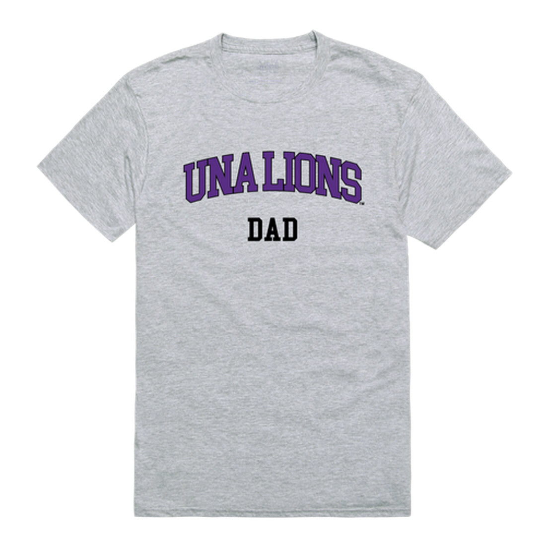 University of North Alabama Lions Dad Tee T-Shirt - Black, Small