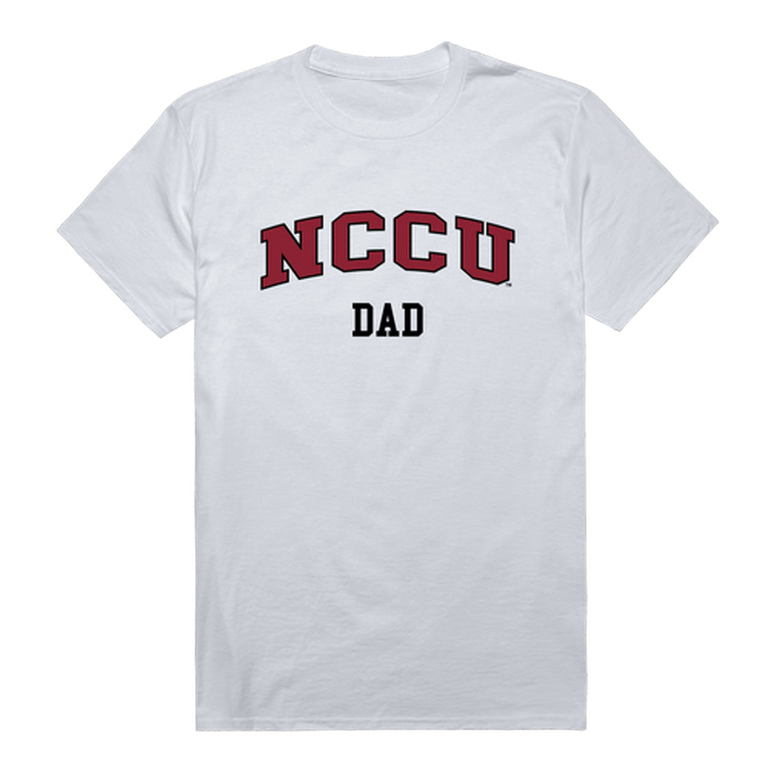 North Carolina Central University Eagles Dad Tee T-Shirt - Heather Grey, Small